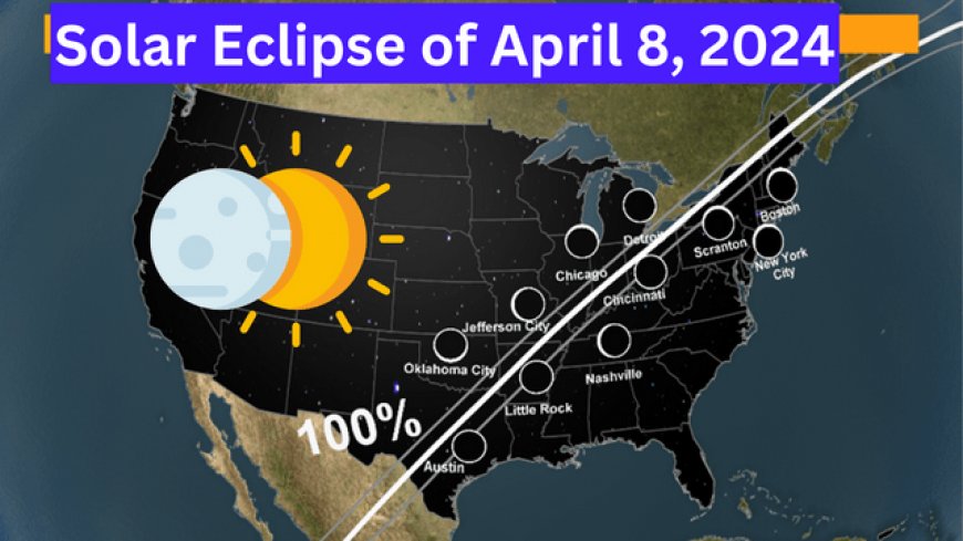 Solar Eclipse of April 8, 2024 – Check the Timing in Different Countries!